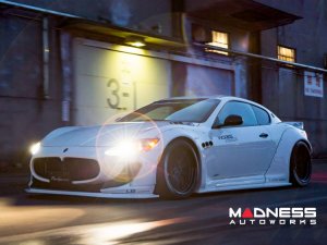 Maserati GranTurismo Custom Wheels - VWS-2 by Vossen - Matte Gunmetal / Matte Black Barrel